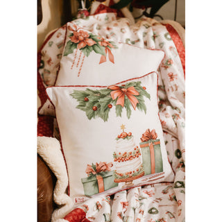 Nuvole di Stoffa Cuscino Storia di Natale Regali 40x40 cm