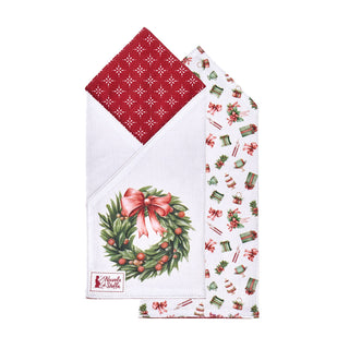 Stoffwolken Besteckhalter Weihnachtsgeschichte 29,5x13 cm