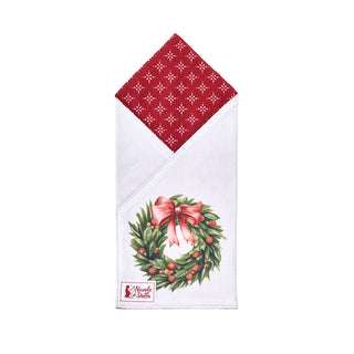 Nuvole di Stoffa Porta Posate Storia di Natale 29,5x13 cm