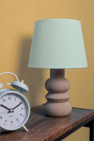 Fisura Lampada da Tavolo Maia in Ceramica Menta