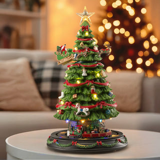 Lamart Carillon Albero Grande H49 cm con Luci Musica e Movimento