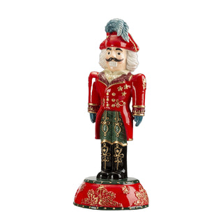 Lamart Soldatino Schiaccianoci H40 cm in Ceramica Rosso