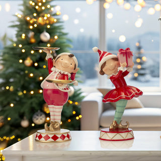 Lamart Elfo Waiter con Vassoio 33x22 cm in Resina