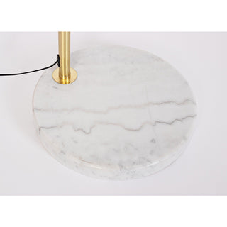 Andrea Bizzotto Lampada Piantana New Classic Oro con Base in Marmo H230 cm