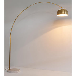 Andrea Bizzotto Lampada Piantana New Classic Oro con Base in Marmo H230 cm