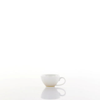 Weissestal Set of 2 Vintage Gold Porcelain Cups and Saucers