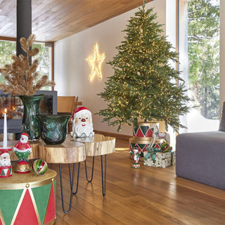 EDG Enzo de Gasperi Luxury Pine Christmas Tree 180 cm Natural sin led
