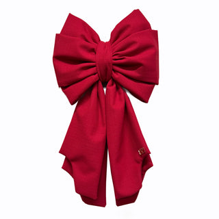 Madame Fioccò Fiocco Natalizio Romanticone H100 cm Rosso