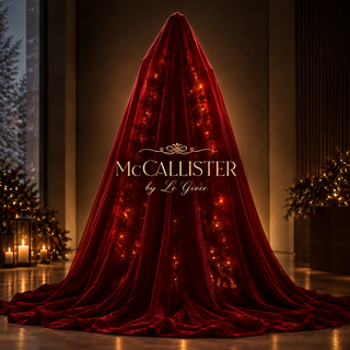 Le Gioie Pino McCallister Albero di Natale Full PE con 4000 Rice Led H210 cm