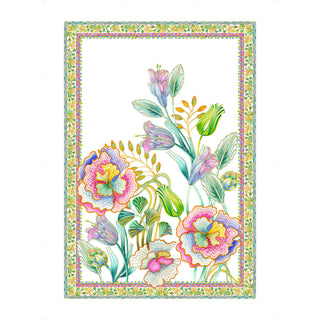 Tessitura Toscana Telerie Strofinaccio Artigemme 50x70 cm in Lino Viola