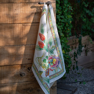 Tessitura Toscana Telerie Strofinaccio Artigemme 50x70 cm in Lino Viola