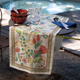 Tessitura Toscana Telerie Runner Artigemme 50x170 cm in Lino