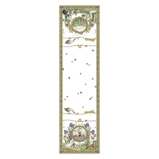 Tessitura Toscana Telerie Tischläufer Bunny Garden 50x170 cm aus Leinen