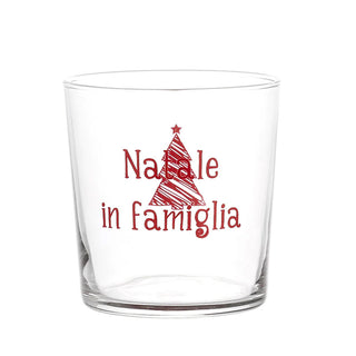 Simple day Set 6 bicchieri Natale in Famiglia 35 cl