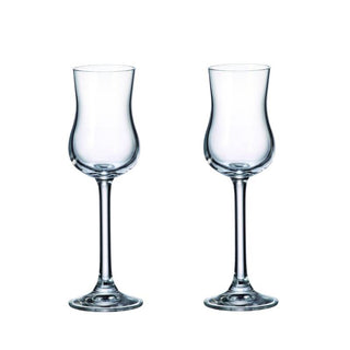 Brandani Set 2 pz Bicchiere Grappa in Vetro