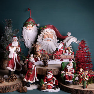 Bianchi Dino Decorazione Babbo Natale da Appoggio 45 Cm