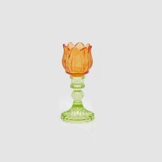 EDG Enzo De Gasperi Portacandela Tulipano H17.5 cm Arancione