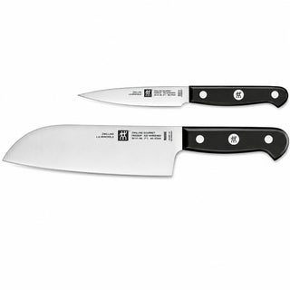 Zwilling 2er-Set Santoku-Küchenmesser und Schälmesser