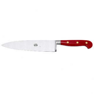 Coltellerie Berti Intero Coltello Trinciante Carni Rosso 22 cm in Acciaio