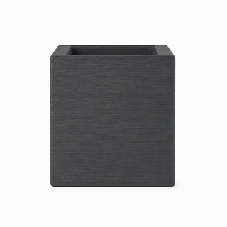 Slide Vaso Quadra con Ruote 90x45xh46 cm Grigio Elefante