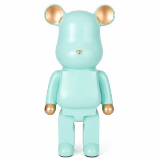 Andrea Fontebasso Bear Money Box in Polyresin H27 cm Pastel Green