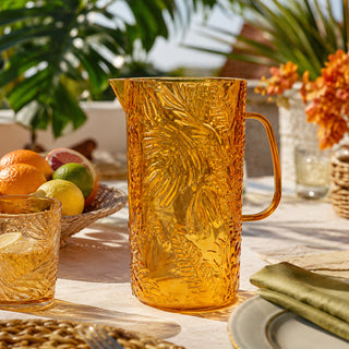 Brandani Tropical Carafe in Amber Acrylic