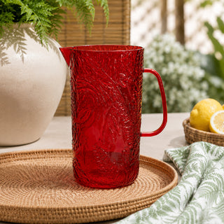 Brandani Caraffa Tropical in Acrilico Rosso
