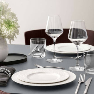 Villeroy & Boch Servizio Tavola 18 Pezzi Manufacture Ice Bianco in Porcellana