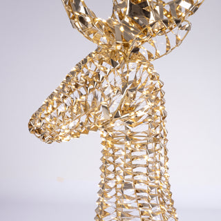Andrea Bizzotto Decoro Renna Ellary Oro 1800 Microled H180 cm