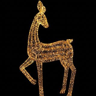 Andrea Bizzotto Decoro Renna Ellary Oro 4400 Microled H270 cm