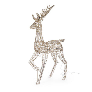 Andrea Bizzotto Decoro Renna Ellary Oro 1800 Microled H180 cm