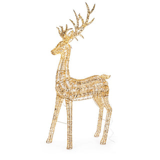 Andrea Bizzotto Decoro Renna Ellary Oro 5200 Microled H270 cm