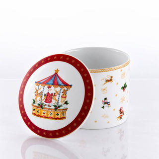 Weissestal Barattolo Winter Gift Natale H16 cm