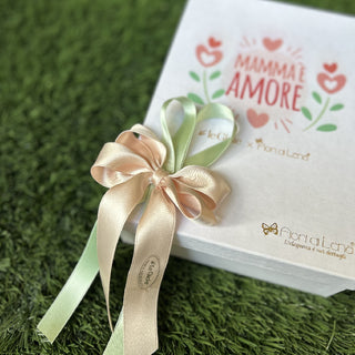 Fiori Di Lena Box Jar with Flowers + Perfume "Mamma è Amore" Powder