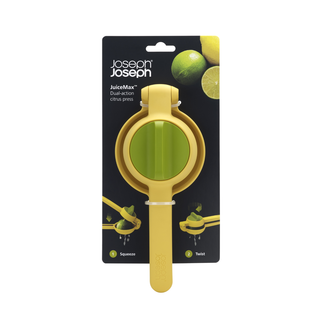 Joseph Joseph JuiceMax Spremiagrumi Giallo a Doppia Azione