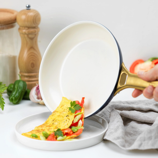 GreenPan Set 2 Padelle Padova con Rivestimento Antiaderente in Ceramica Oxford Blue