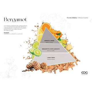 EDG Enzo De Gasperi Ricarica Profumatore d'ambiente 1 Lt Bergamotto