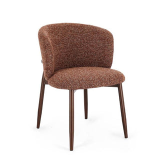 Andrea Bizzotto Amalia Indoor Stuhl Walnuss Terrakotta