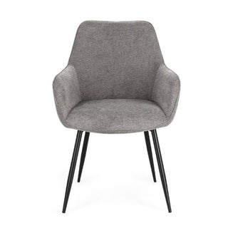 Andrea Bizzotto Cora Indoor Chair Black-Grey