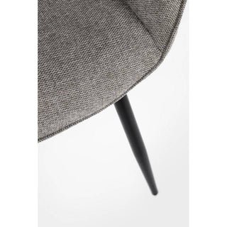 Andrea Bizzotto Cora Indoor Chair Black-Grey