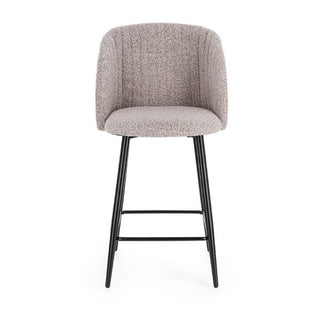 Andrea Bizzotto Sgabello da Cucina Queen Visone H97 cm