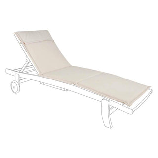 Andrea Bizzotto Cuscino Poly Spun Naturale per Lettino 63 x 190 cm