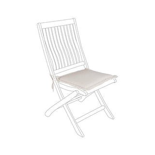Andrea Bizzotto Cuscino Poly Spun Naturale Seduta 42x42 cm