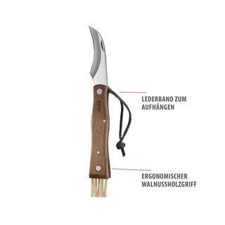 Gefu Coltello Silva 2 in 1 Pieghevole per Funghi