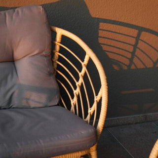 EDG Enzo De Gasperi Set da Giardino Willow in Alluminio Nocciola