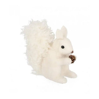Andrea Bizzotto Pendente Scoiattolo H15,5 cm Bianco