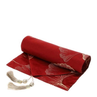 Hervit Creations Runner Natalizio Jacquard 33x180 cm Rosso