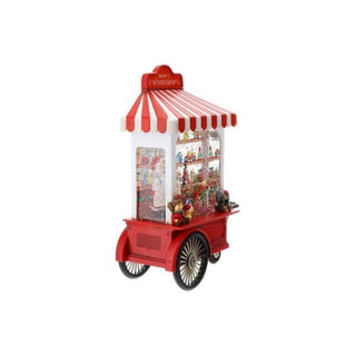 Hervit Workshop Babbo Natale con Led H27 cm