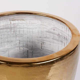 EDG Enzo De Gasperi Vaso Fenice Svasato H60 cm Oro