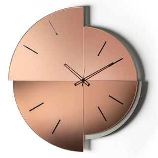 Arti e Mestieri Orologio Da Parete Avignone 65x70h cm Fango e Rosa